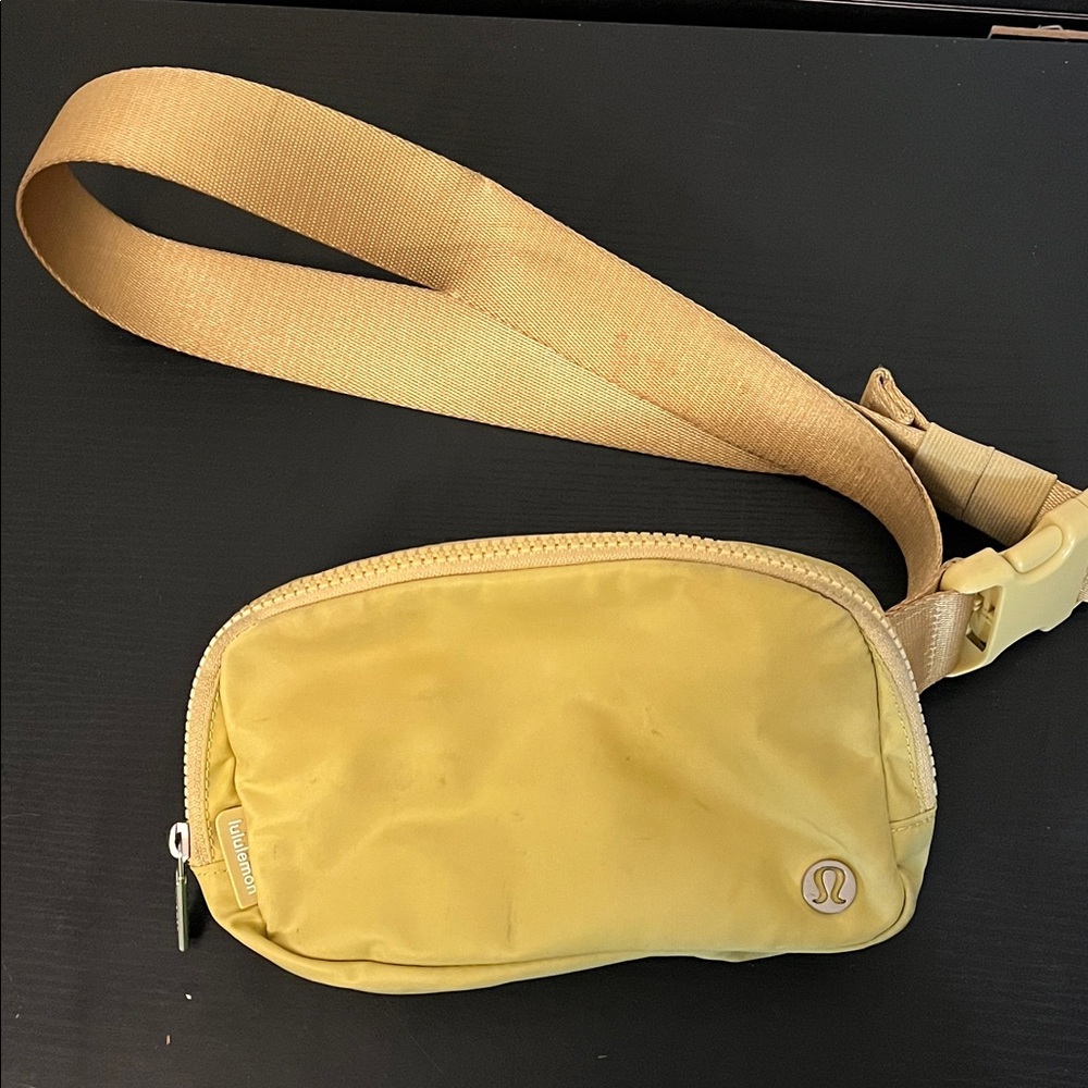 Lululemon Yellow Belt Bag